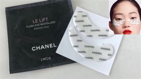 parches chanel ojos|Chanel eye revitalizer.